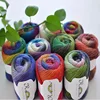 100% Wool Yarn Rainbow Color for Hand Knitting Crochet Plush Thickness Lanas Thread DIY Soft Scarf Shawl Sweater Free Shipping 2