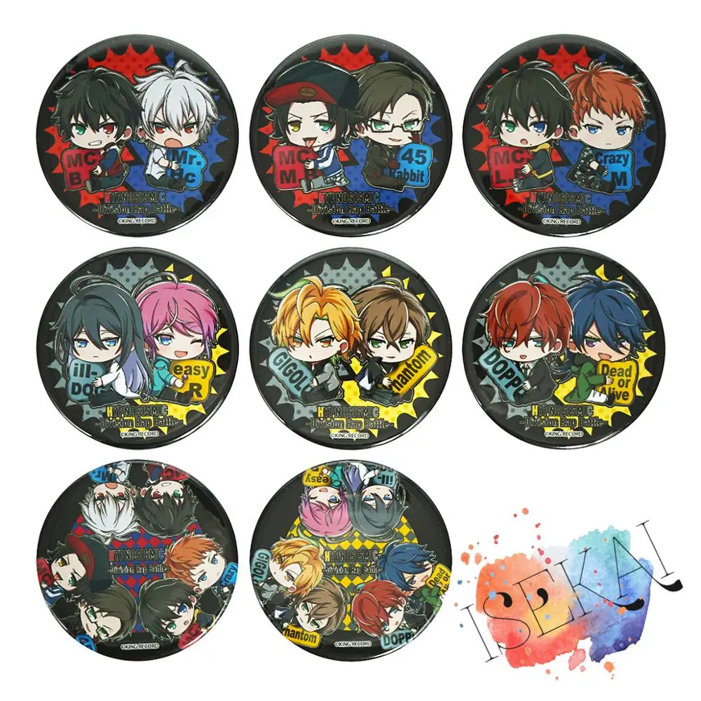 Rubber Keychain Keyring Strap Hypnosis Mic Division Rap Battle GENTARO YUMENO