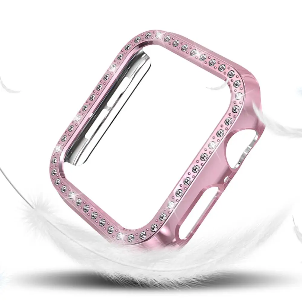 Защитный чехол для Apple Watch, версии 5/4/3/2/1 40 мм 44 расположен в городе дрель ПК Материал чехол s для наручных часов iWatch, версия 3, 2, 42 мм, 38 мм