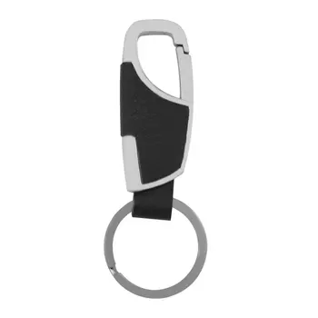 

1PC Good Leather Belt Buckle Clip Keychain Key Chain Ring 4 Color For Options Free Shipping