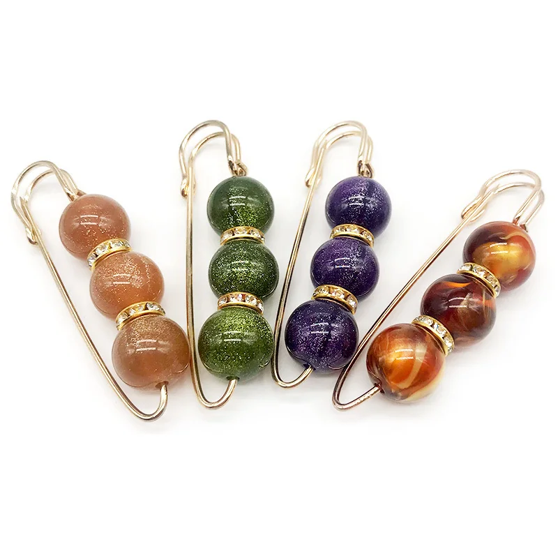 Большая цветная жемчужная брошь булавка платье стразы украшение пряжка