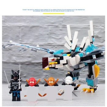

Compatible Ninjagoed Lightning Eagle Heroes Lloyd mini figures Building Blocks Toys Toy brick for kids Gift