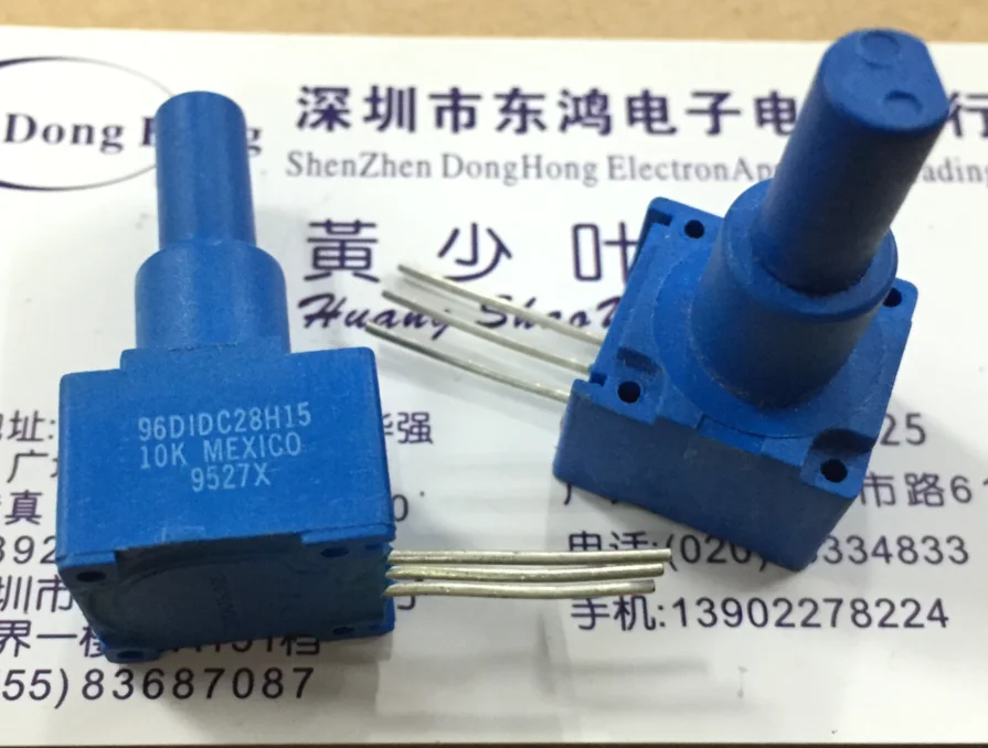 Bourns Mexico 96d1dc28h15 precision potentiometer sealed single 10K