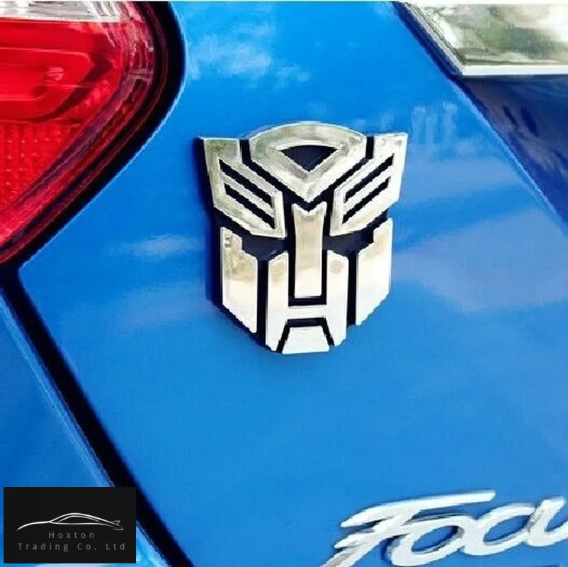 

Autobots 3D Metal Car Stickers Transformers Badge Emblem Car Styling Tail Decal Motorcycle Car Accessories Automobile