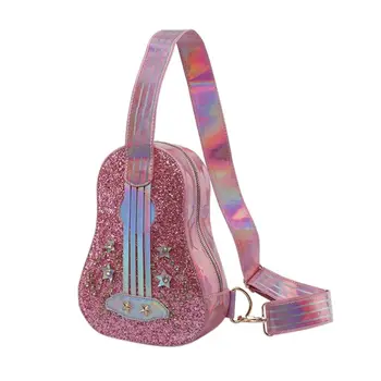 

Women PU Leather Guitar Shaped Shoulder Lady Crossbody Bag Tote Satchel Purse L9BE