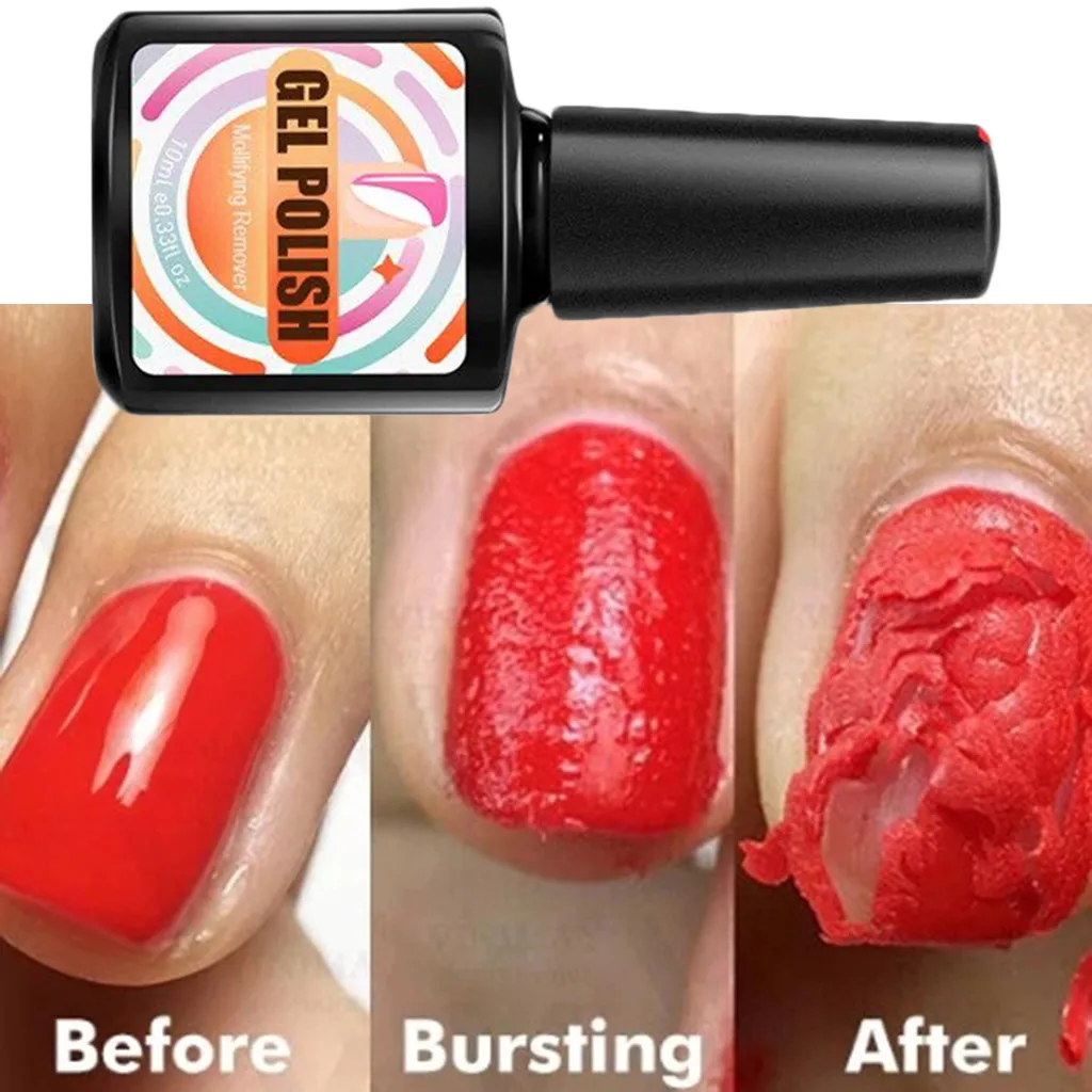 UV LED Gel Nail Polish Burst Magic Remover Liquid to Remove The Sticky Layer Gel Nail Degreaser Cleaner Gel Lak Remover YJJ2
