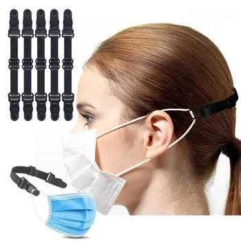 

5PCS Face Mask Ear Hooks Extension Buckle Face Mouth Wearing Relief Pain Ear Protector Earache Preventions Fixer Mask Holder