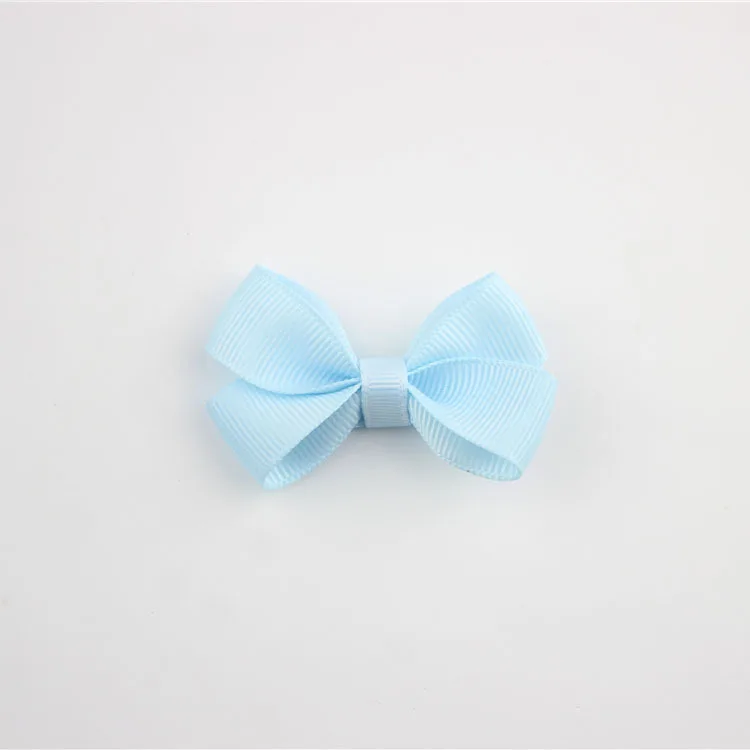 a10 Sky Blue Заколка для волос с бантом аксессуары для волос заколка для волос бант Bix детская заколка для волос 1801ZYAA1723 - Цвет: a10 Sky Blue
