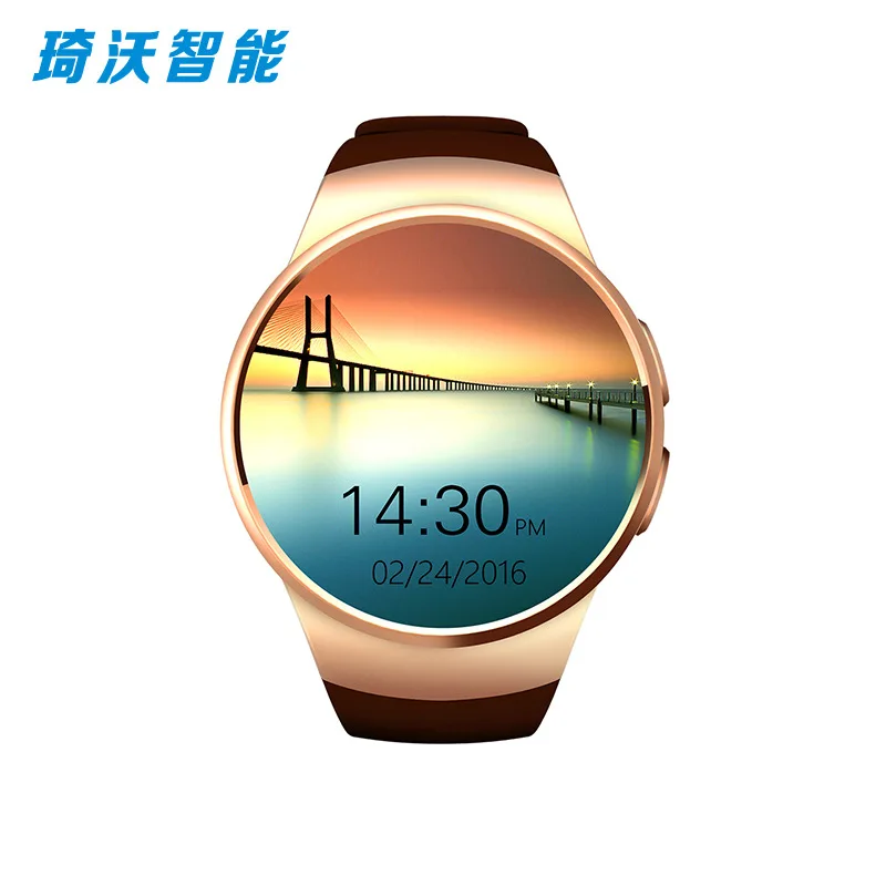 

KW18 Smart Watch with MTK2502C Support Both IOS Android