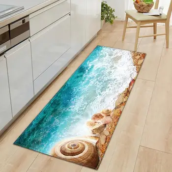 

Long Kitchen Mat Bath Carpet Floor Mat Home Entrance Doormat Tapete Absorbent Bathroom Living Room Floor Mats Modern Kitchen Rug