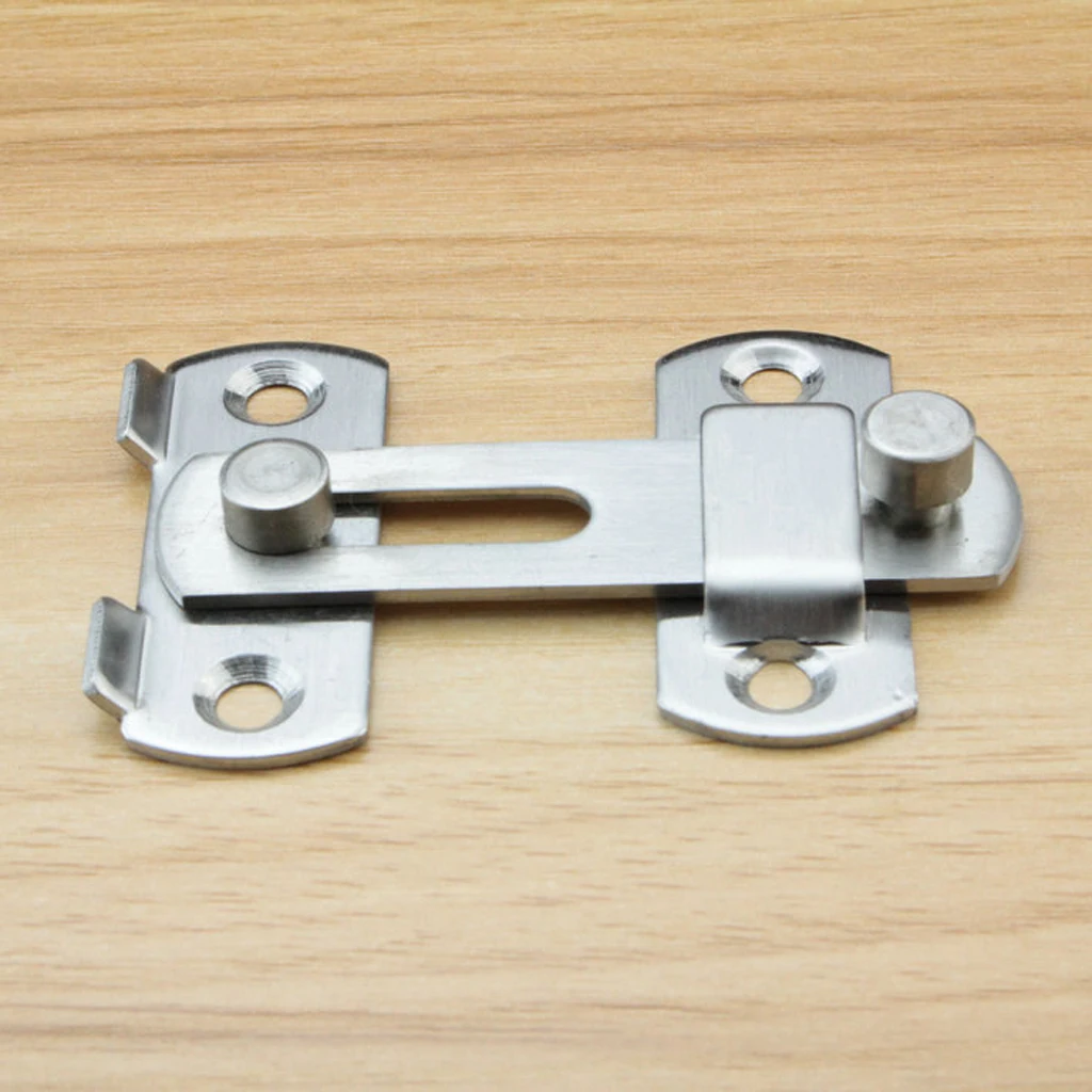 1pcs Shed Door Lock Bolt Catch Latch Slide For Bathroom Toilet Bedroom Cabinet