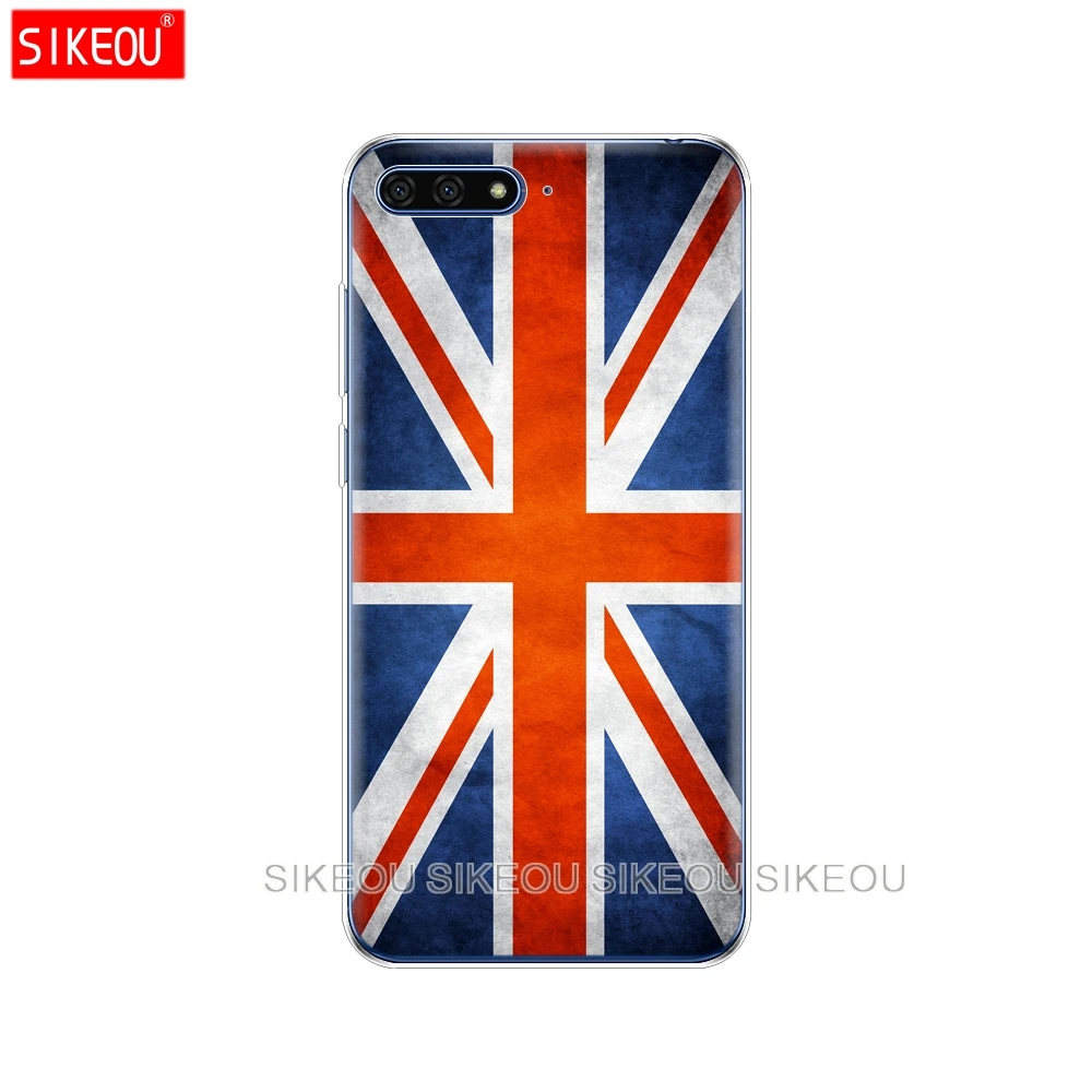Силиконовый чехол для huawei Y6 2018 Y 6 задняя крышка с полным покрытием 360 Защитный