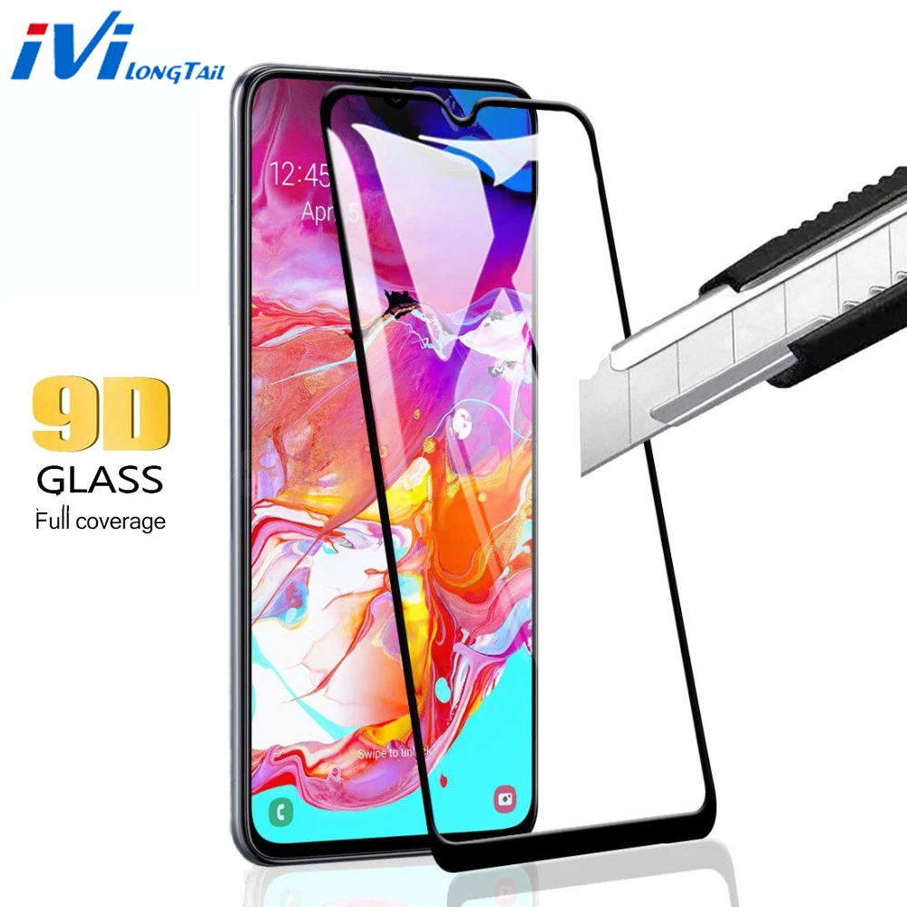 IviLongTail 9D закаленное Стекло высококачественный защитный чехол для OPPO A5 A9 A1K R13 R15 R17