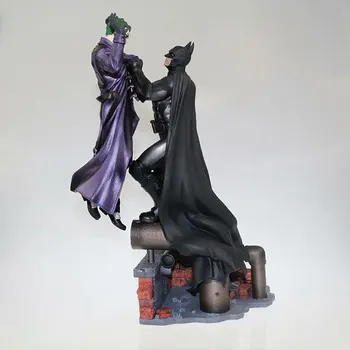 

Anime Figures Batman VS Joker Toys PVC Model Action Figurine Super Hero Brinquedos Joker Figurals Collectible 30cm Doll Juguetes