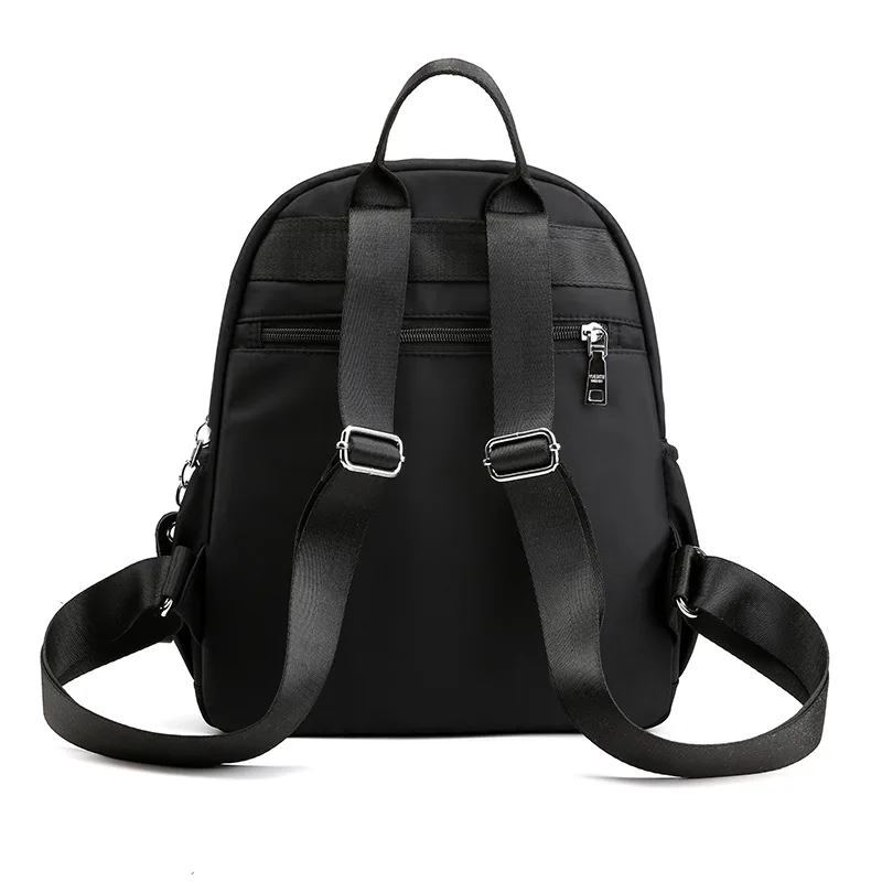 

Trend WOMEN'S Backpack Large Capacity Waterproof Nylon Bag Versitile Fashion One-Shoulder Handbag Schoolbag