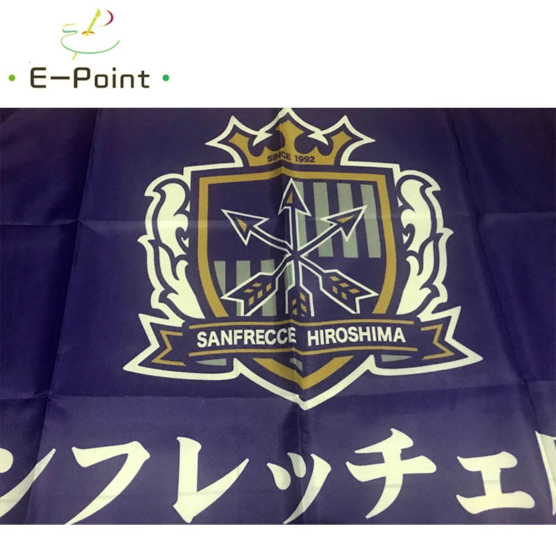 Япония Sanfrecce Хиросима FC 3 фута* 5 футов(90*150 см) размер рождественские украшения для дома флаг баннер подарки