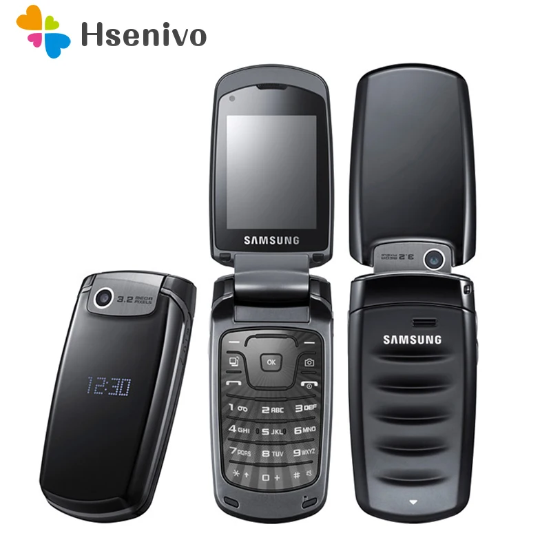 Мобильный телефон Samsung S5510 S5511 разблокированный 2 дюйма GSM WCDMA 3MP Bluetooth FM радио Mp3