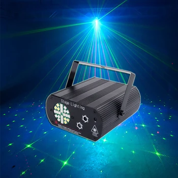 

Hot Strobe Patterns Wedding DJ Club Party Sound Stage Disco 2 in 1 Led Magic ball Mini Laser Light