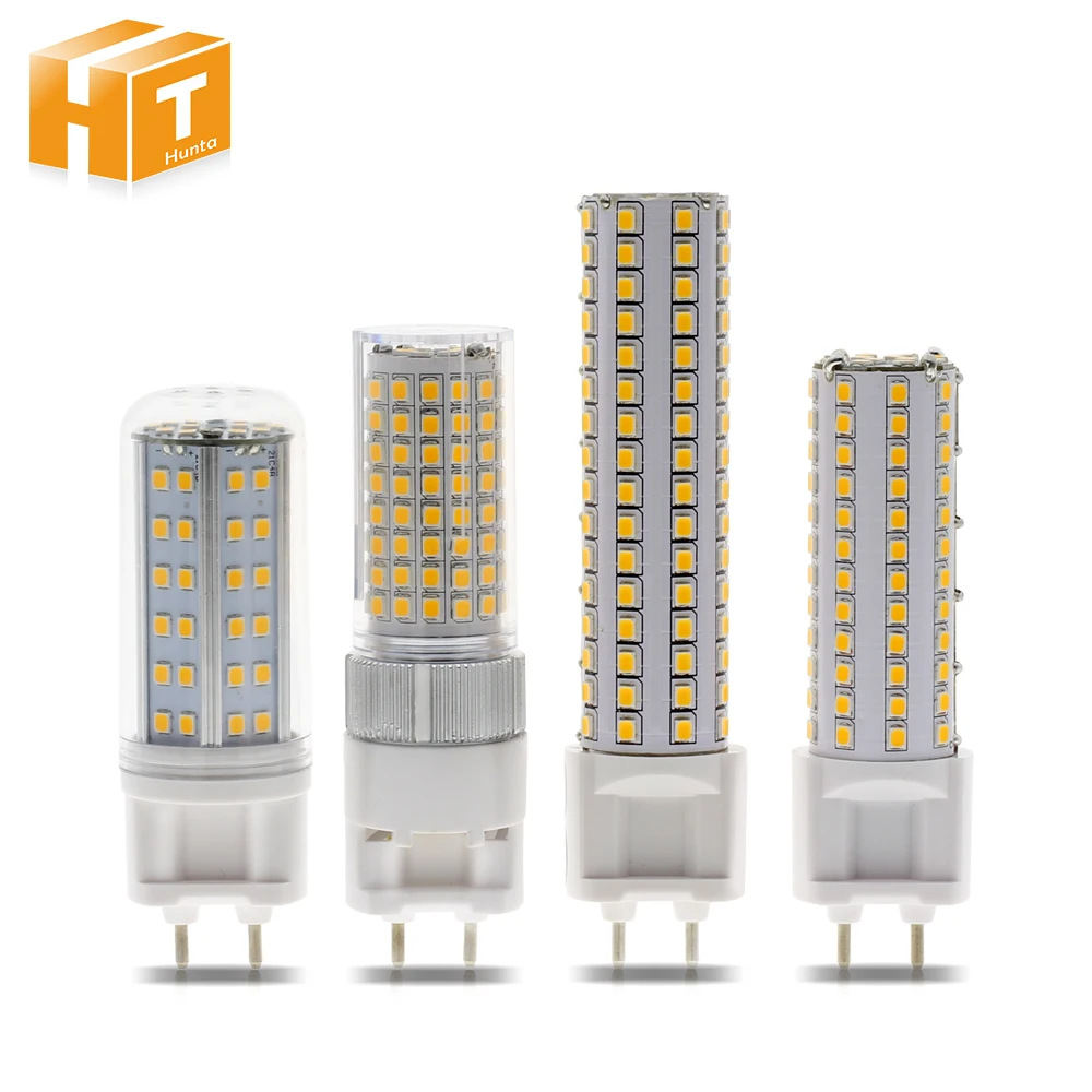 G12 светодиодный лампы светильник AC85 265V 10 Вт 1000LM 15 1500LM высокое Яркость SMD2835