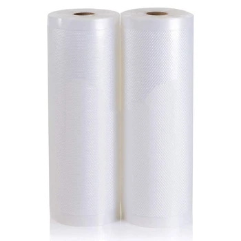 

Vacuum Sealer Rolls,2 Rolls Vacuum Sealer Bags Rolls for Food Saver,Vacuum Sealer Accessories 20 x 500 cm(10M in Total)