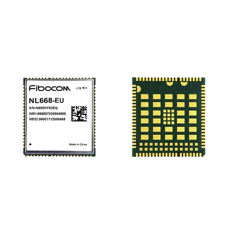 Fibocom NL668 EU LCC LGA package 4G LTE Cat4 module FDD WCDMA GSM для Европы B1/B2/B4/B5/B8/B12/B13/B66/B71 850/900/1800MHz| |