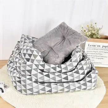

Lovely Pet Winter Warm Pad Pet Cushion Plush Sleeping Pad Comfortable Dog Nest