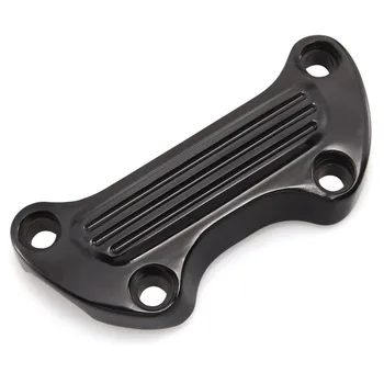 

Black Metal 1 In Upper Handlebar Clamp Riser Custom Bar Shield Cover For Harley 74-06 XL FX FXR FX Dyna FX Softail Motorbikes
