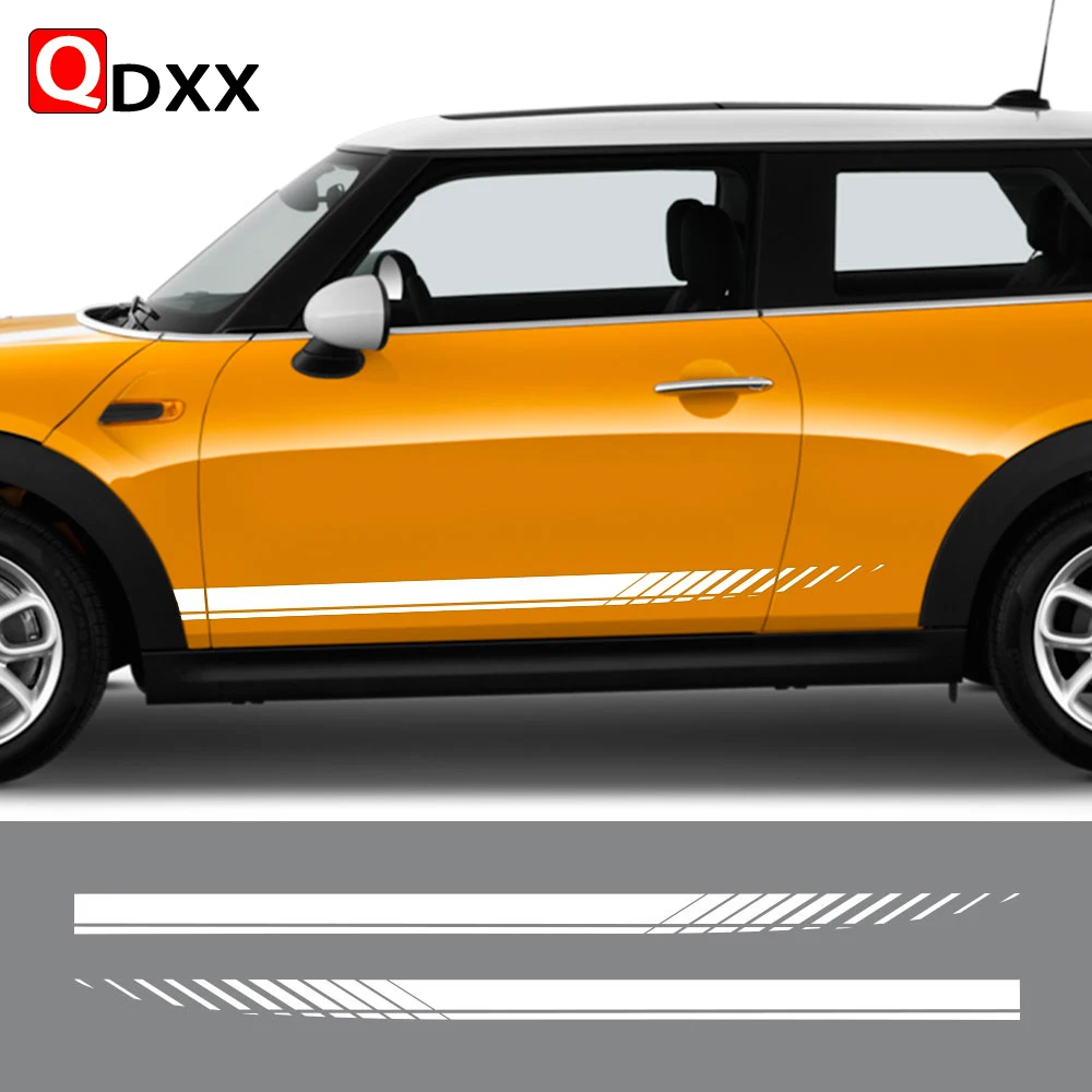 

2 шт., автомобильные наклейки на двери для BMW MINI R50 R52 R53 R56 R57 R58 R59 R60 Countryman F54 CLUBMAN F55 F56 F57 F60, автомобильные аксессуары