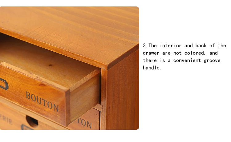 Ретро деревянный ящик для хранения офисный Настольный ящик для хранения ювелирных изделий косметический отделочный ящик для хранения шкафов Органайзер Домашний для хранения