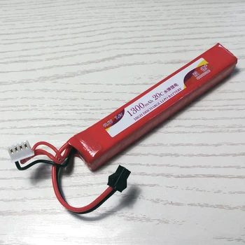 

MODIKER 11.1V 1300mAh Rear Buffer Tube Li-on Battery for Most Water Gel Beads with SM Interface