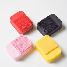 Очищающая щетка для лица, звуковая вибрация, очиститель для лица, силиконовый, для глубокой очистки пор, электрический, водонепроницаемый, массаж, мягкий уход за кожей