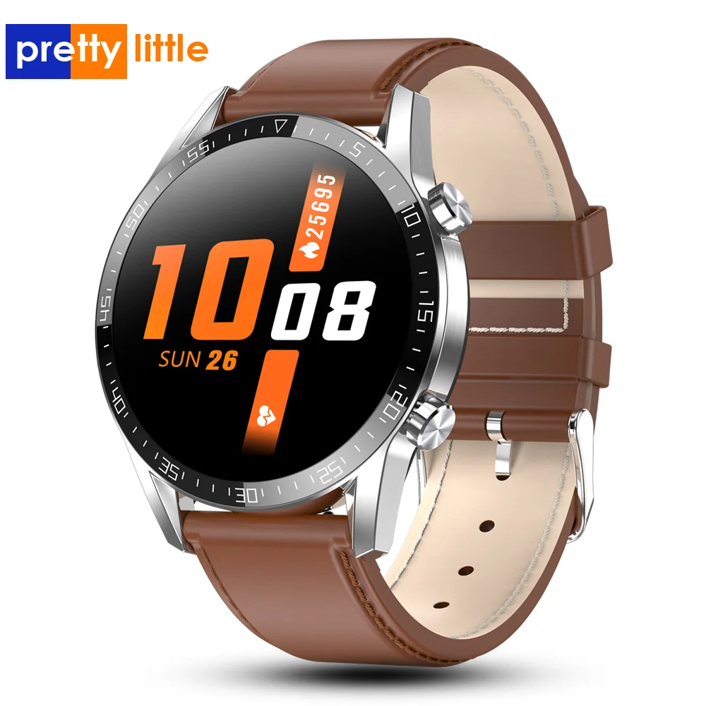 

1.3 inch Full screen touch Smart Watch Men Bluetooth Call IP68 Waterproof ECG PPG Smartwatch Heart Rate Fitness sport watch