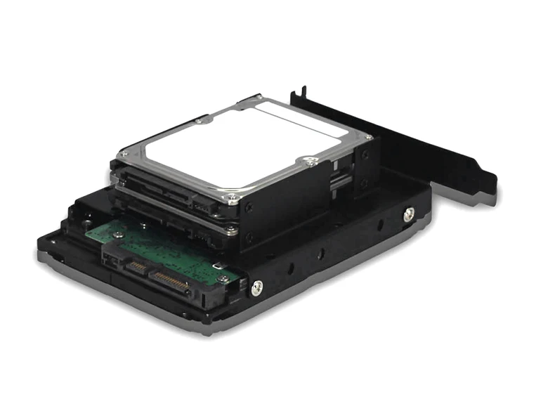 2 x 2.5 Inch D SSD Mounting Bracket,SSD Mounting Bracket for PCI U6I9 