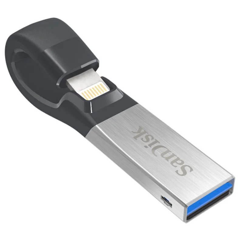 Флеш накопитель SanDisk 32 Гб 64 128 ГБ SDIX30N USB флеш USB3.0 OTG Молниеносная карта памяти мини