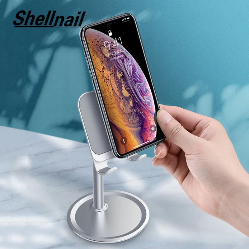 Телескопическая Настольная подставка Shellnail для смартфонов и планшетов держатель