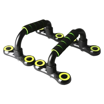 

1 Pair Pushup Stands Home Exercise Equipment Pushup Handles Anti-Slip for Floor, Great for Strength Workouts