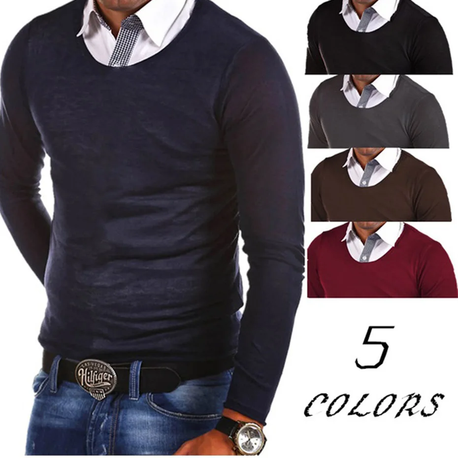 ZOGAA Men's Fashion Polo Shirts Brand New Long Sleeve Solid Color Breathable Causal Cotton Polos Men Shirts Polos Tops Tees