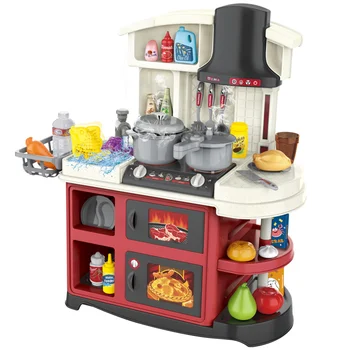 

iBaseToy 52pcs/set Creative Full Pack Fun Kitchen Toys Kitchen Playset for Toddlers Kids Party Gift