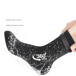 Comfortable Waterproof Warm Snorkeling Surfing Swimming Water Shoes For Men Women Quick Dry Non Slip Beach Socks Diving Socks