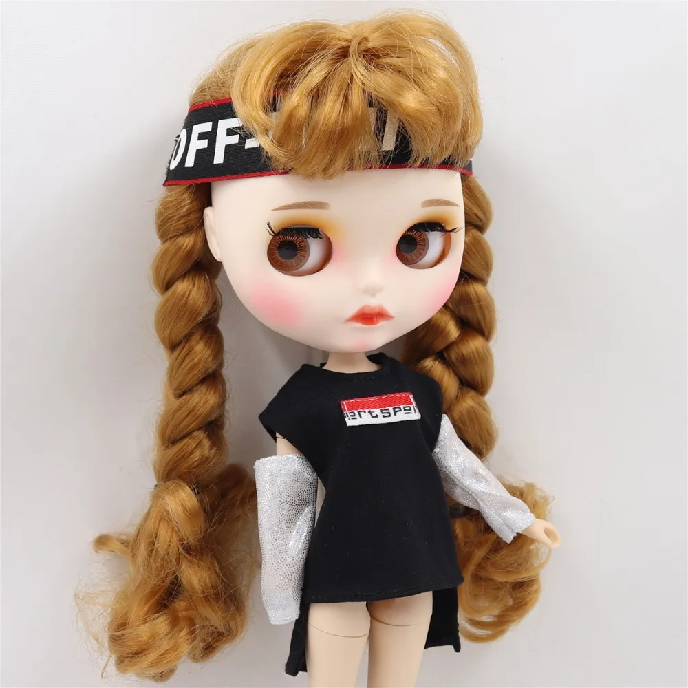 Neo Blythe Doll Sports Outfit with Hairband 4