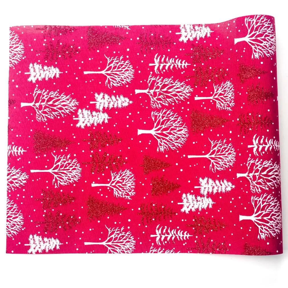 

Christmas Tablecloth Strips Restaurant Tabletops Creative Delicate Tablecloths Polyester Cotton Printed Tablecloths