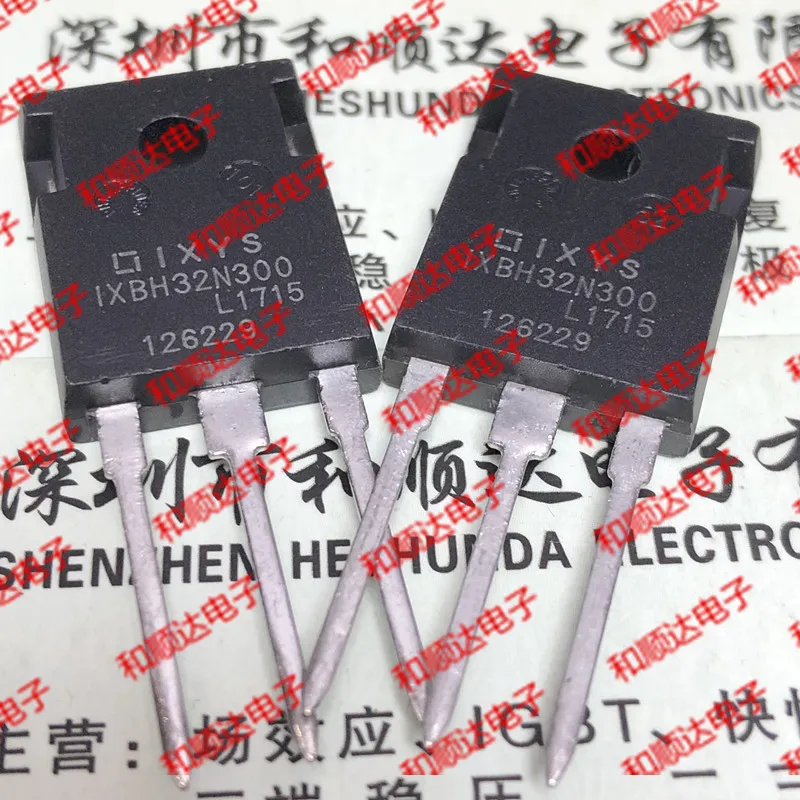 

5pcs/lot IXBH32N300 TO-247 3000V 80A