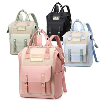 

New Waterproof Nylon Backpack for Women Multi Pocket Travel Backpacks Female School Bag for Teenage Girls Cute Backpack Mochilas