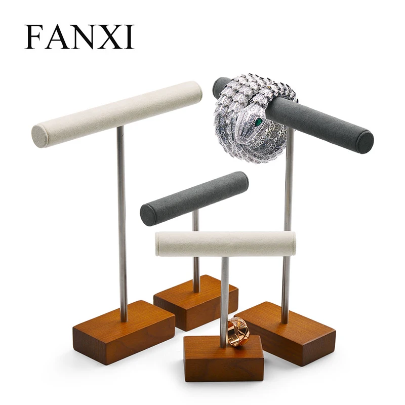 Витрина для ювелирных изделий Fanxi демонстрационная стойка из массива дерева