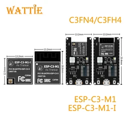 ESP32 C3 ESP C3 M1 ESP C3 M1 I esp32 módulo 2.4g wifi + compatível com bluetooth ble 5.0 esp c3 m1 i kit placa de desenvolvimento 4mb