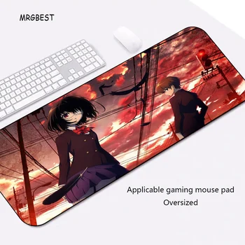 

MRGBEST Large Gaming Mouse Pad In Stock Anime Couple Picture Nature Rubber Desk Pad for Star Wars Game Mat Provide Comfort