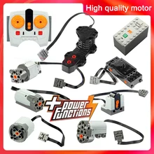 Função de energia de alta tecnologia trem servo motor m-motor xl-motor l-motor ev3 velocidade controle remoto blocos de construção brinquedos para menino
