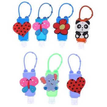 

Cute Silicone Mini Hand Sanitizer Holder Portable Gel Holder Liquid Dispenser