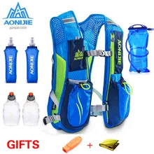 

AONIJIE 5.5 L Women Men Bag Running Marathon Hydration Nylon Outdoor Running Bags Hiking Backpack Vest Marathon Cycling Backpack