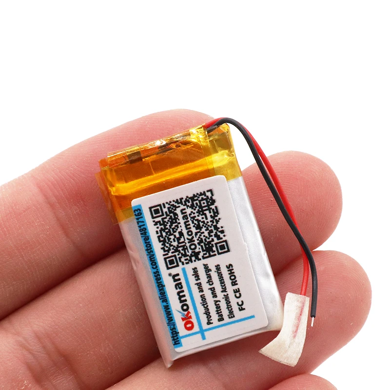 Аккумуляторная батарея 300mAh 502030 3 7 V высокой емкости Универсальный Аккумулятор